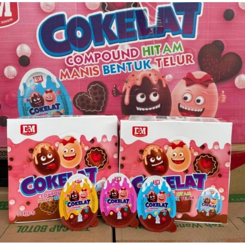 

DSM coklat compound // 30 pcs // box