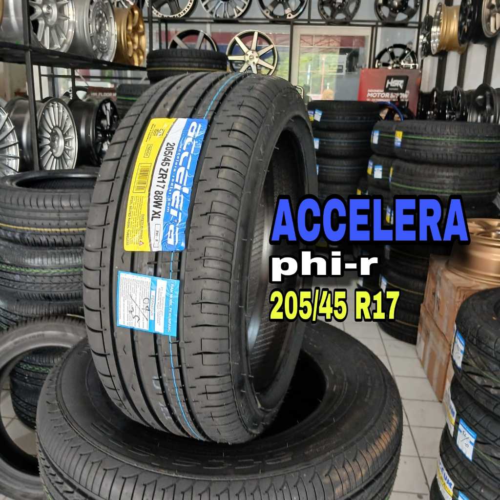 BAN MOBIL RING 17 MOBILIO JAZZ ACCELERA PHI-R 205 45 R17 BAN AWET EMPUK PRODUKSI TERBARU