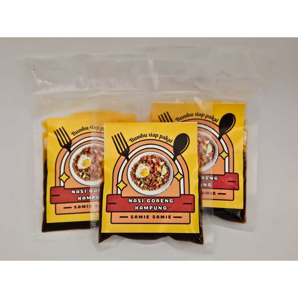 

Bumbu NASI GORENG KAMPUNG Samie Samie Bumbu Siap Pakai Bumbu Praktis Bumbu Masak Instan