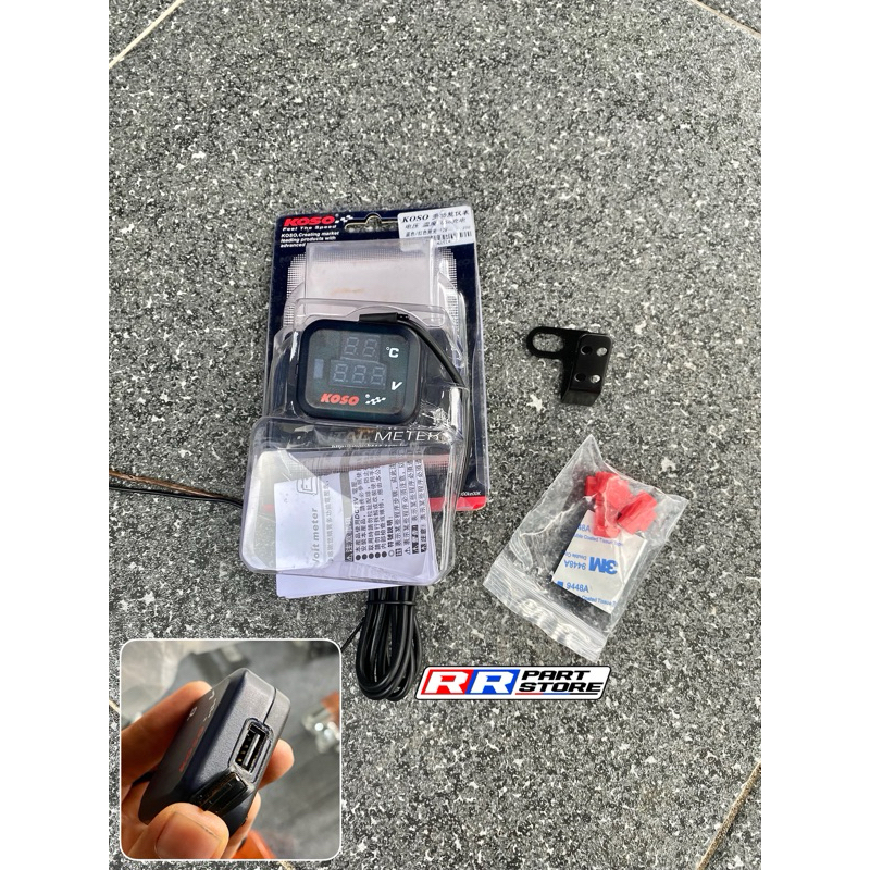 Voltmeter koso 3in1 original