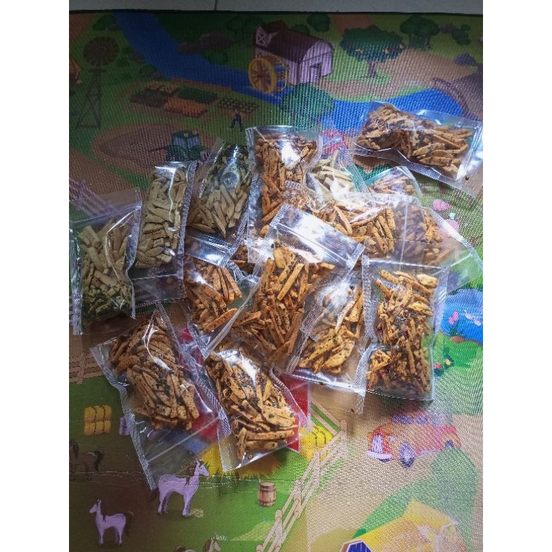 

basreng pedas daun jeruk dan original daun jeruk