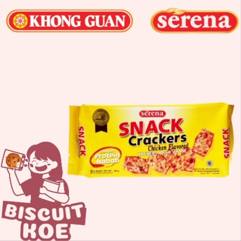 

Serena Snack Crackers 210g & 100g