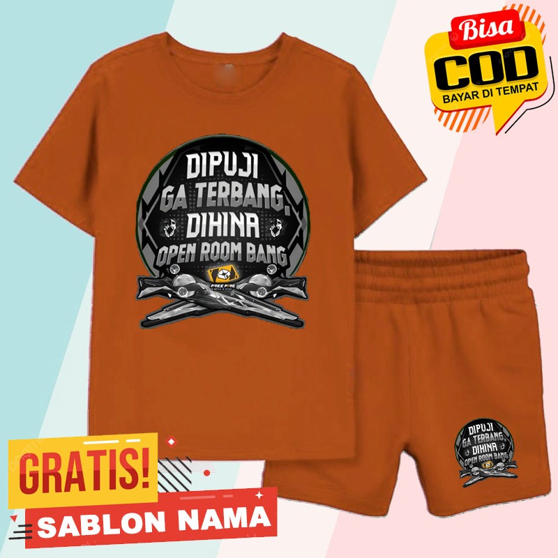Setelan Koas Anak Free Fire Di Fuji Ga Terbang Di Hina Open Room Bnag / Baju Setelan Celana Kaos Ana