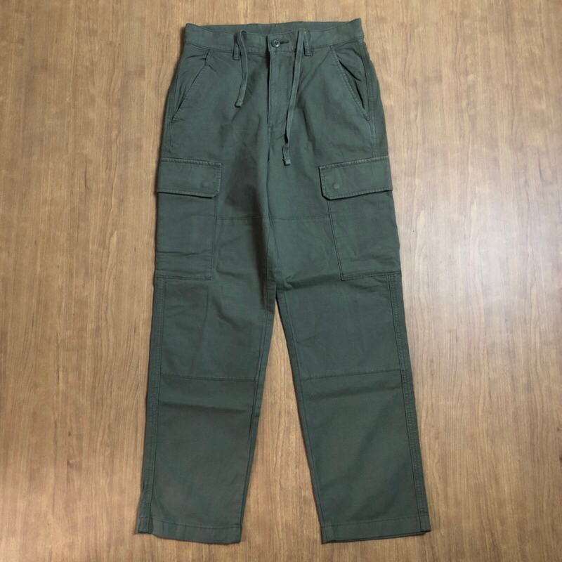 Cargo Pants Uniqlo Green Army Second Original