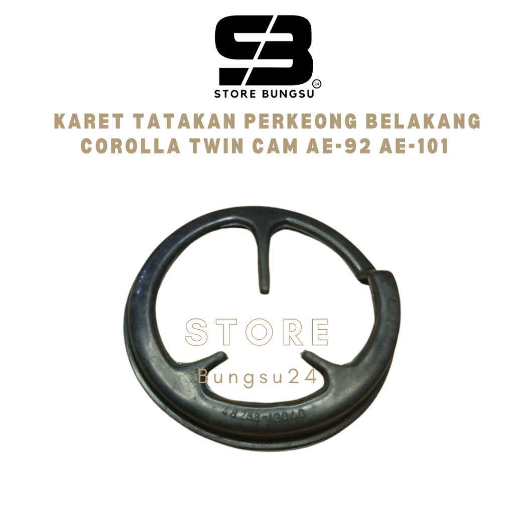 SPAREPART MOBIL Karet Tatakan Perkeong Belakang COROLLA TWIN CAM AE-92 AE-101 - Aftermarket