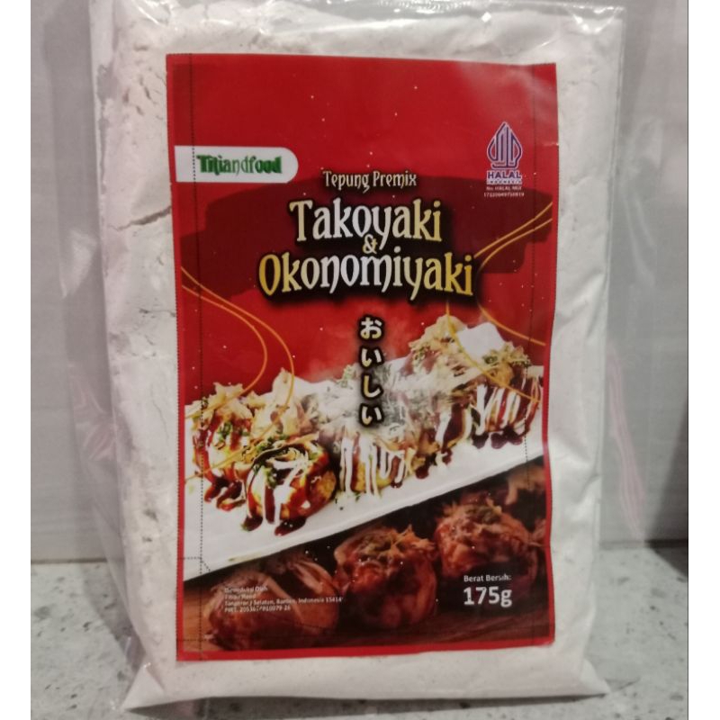 

Tepung takoyaki okonomiyaki titiandfood 175gr takoyaki flour termurah halal tepung premix takoyaki