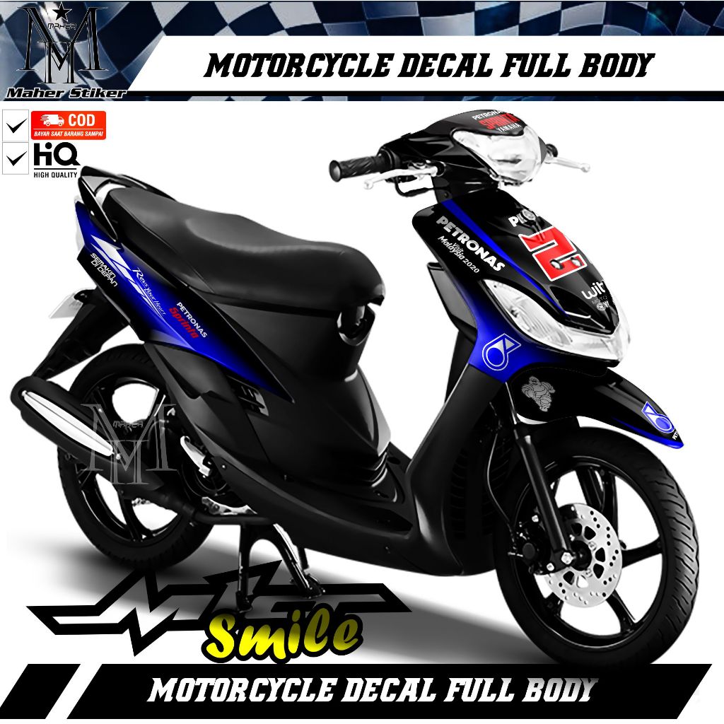 Decal Full Body Mio Smile Variasi Petronas