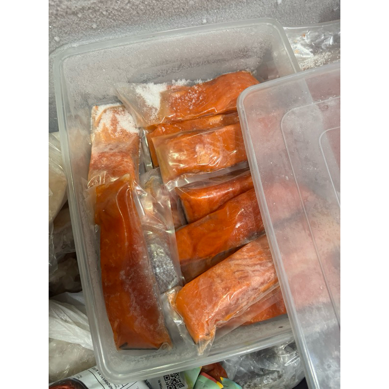 

Salmon fillet norwegian porsi 200gram portion cut 200gr
