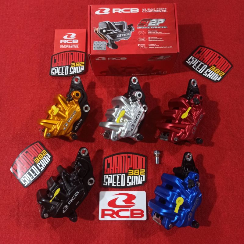 Kaliper Rem Depan RCB Racing Boy S27 S-27 Series 2 Piston NMAX OLD 2015-2019 All New NMAX 2020-2024 