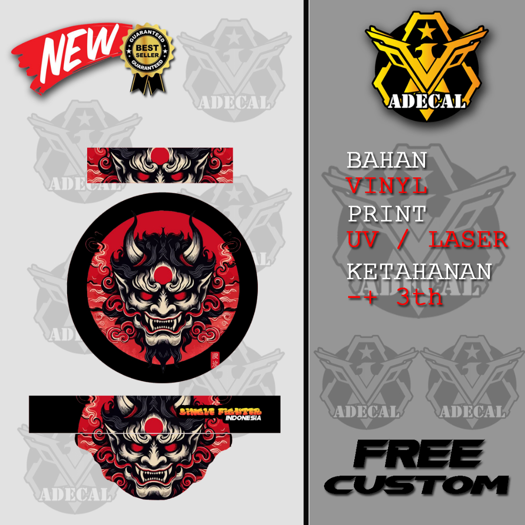 DECAL TEBOK LB / SOGON / TERMURAH