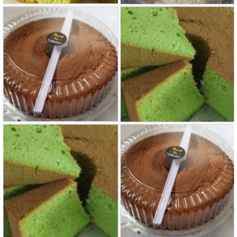 

CHIFFON CAKE PANDAN