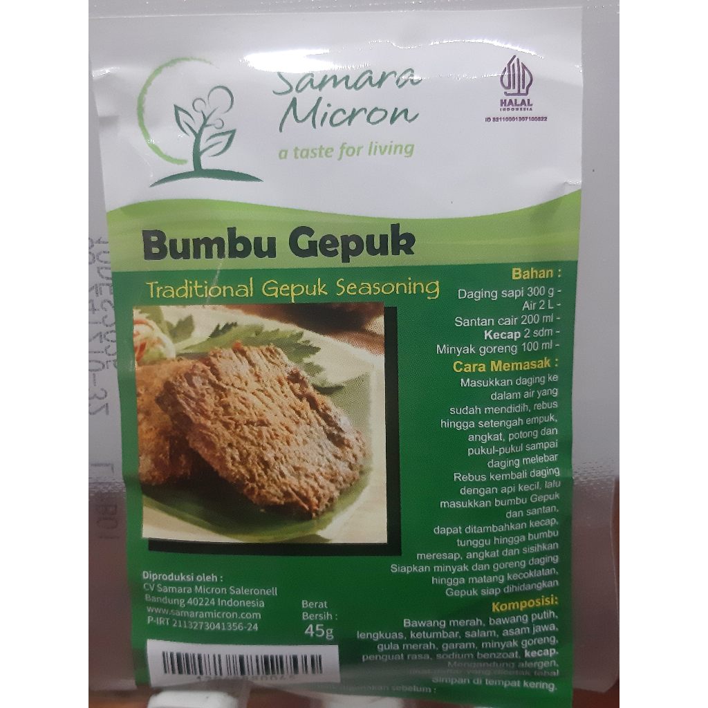 

Bumbu Gepuk