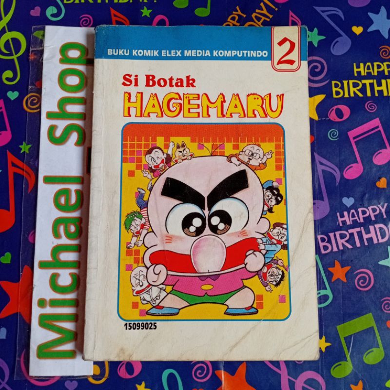 Komik Si Botak Hagemaru nomer 2