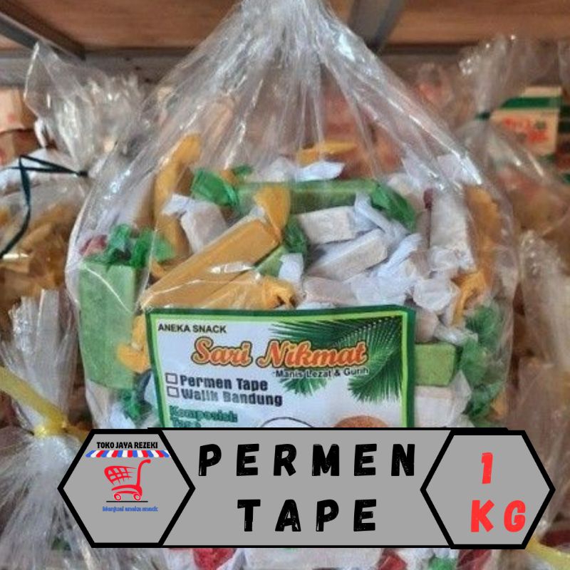 

TAPE PERMEN MANIS 1KG SUWAR SUWIR JADUL KILOAN CAMILAN DODOL MURAH ENAK TERMURAH