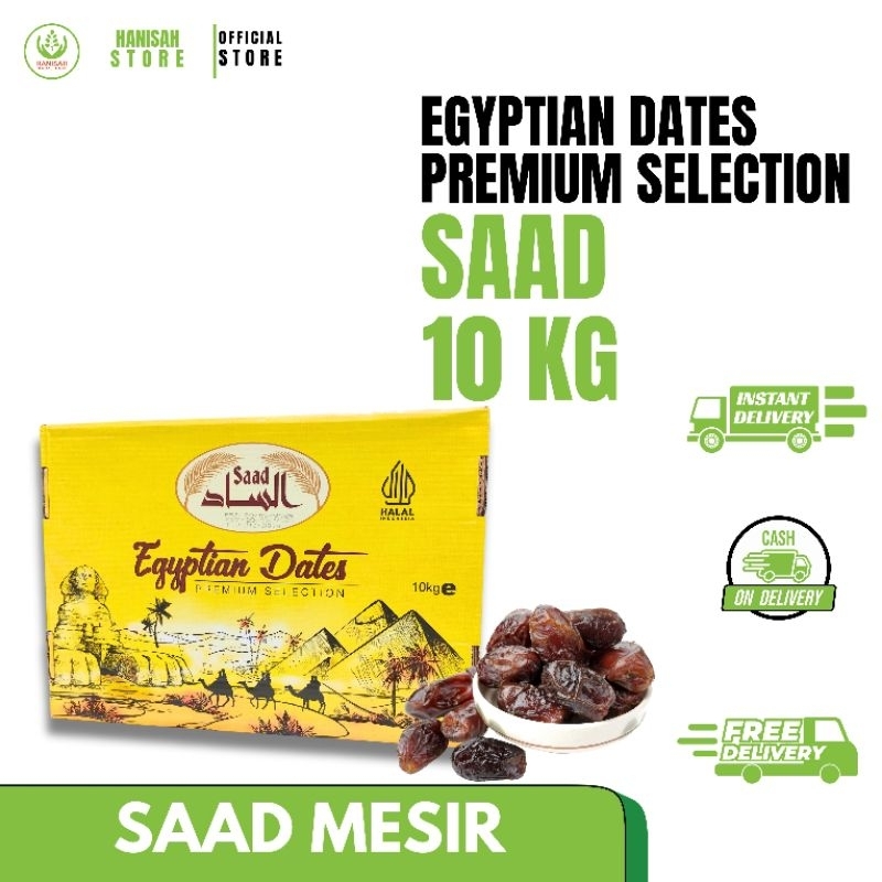 

Kurma Mesir Al saad 10kg •egyptian dates premium selection•