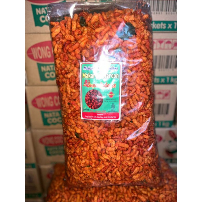 

Makaroni Mercon Super Pedas 1ball 2.5kg