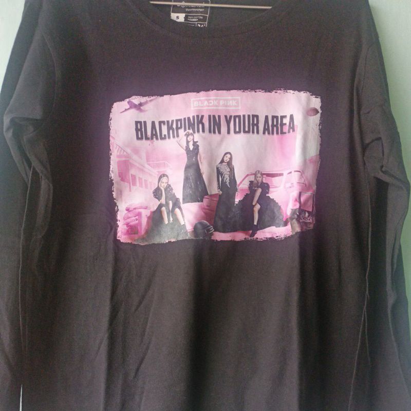 preloved kaos blackpink