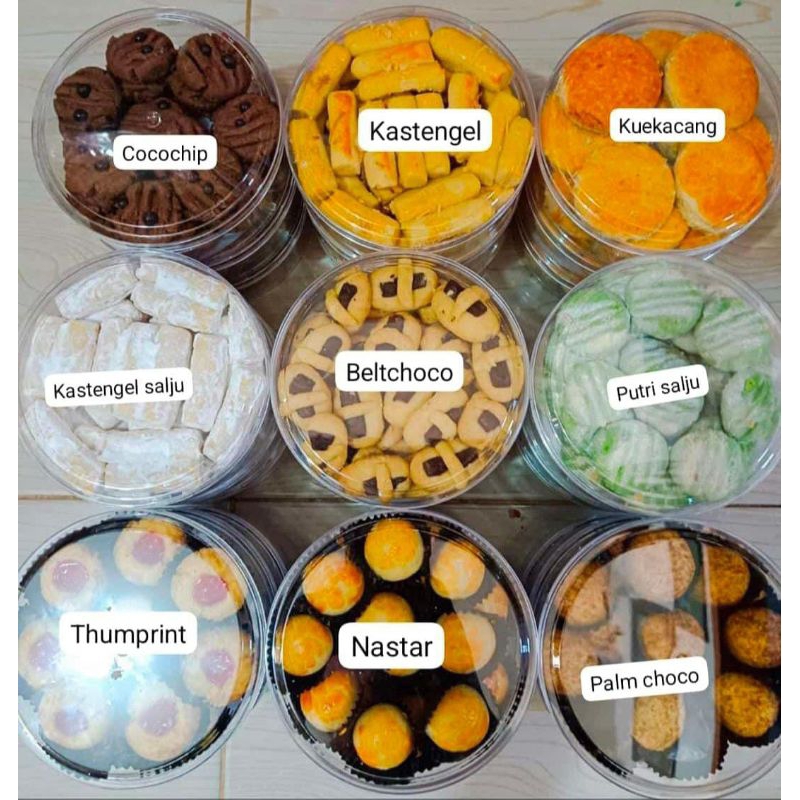 

[PROMO] KUE KERING LEBARAN NASTAR KASTENGEL PUTRI SALJU THUMPRINT CHOCO COOKIES PALM CHOCO BELTCHOCO KUE KACANG