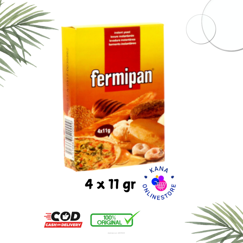 

Fermipan Ragi instant 1 box isi 4 x 11gr sachet