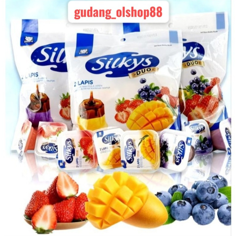 

[GOS] SILKYS PUDING JELLY 2 LAPIS GULA AREN ISI 10 PCS