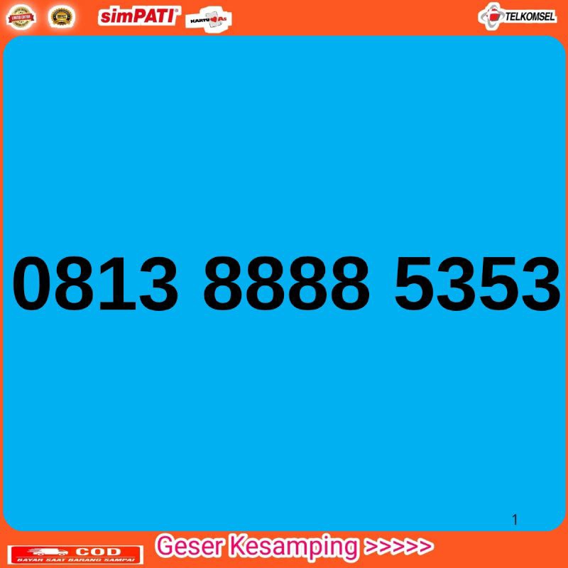 NOMOR CANTIK TELKOMSEL AS SIMPATI SERI 5000 dan 42000