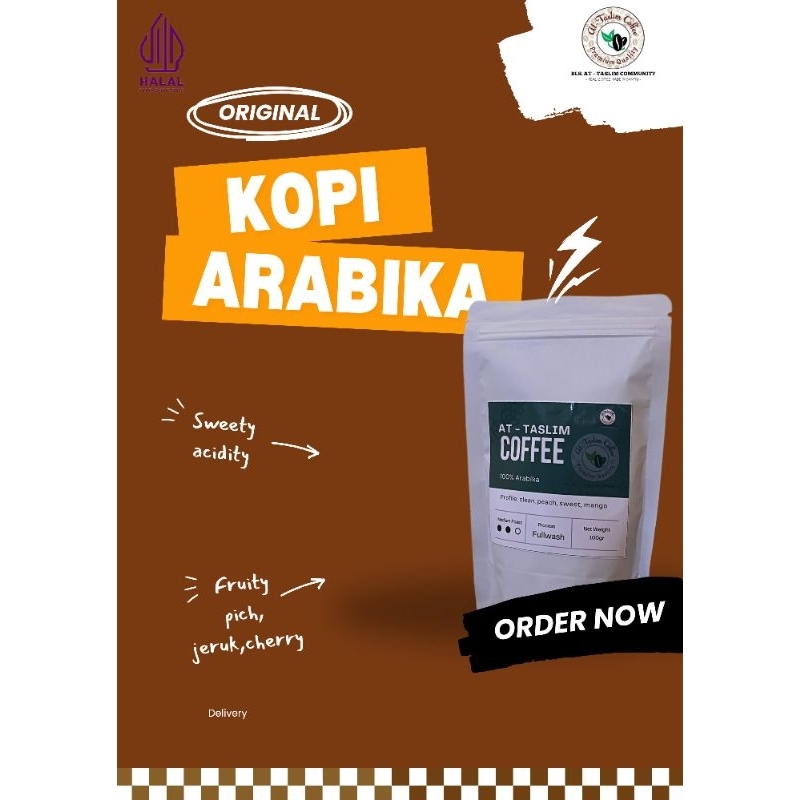 

Kopi Arabika Fullwash Specialty - Halus, Bersih, & Seimbang dari Bandung!