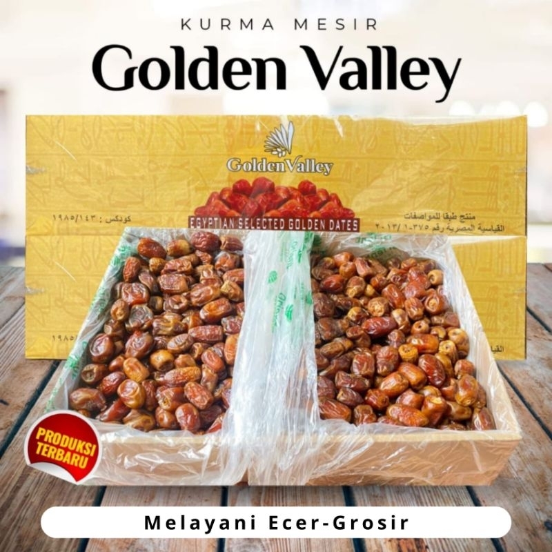 

KURMA MESIR GOLDEN VALLEY KEMASAN 10 KG