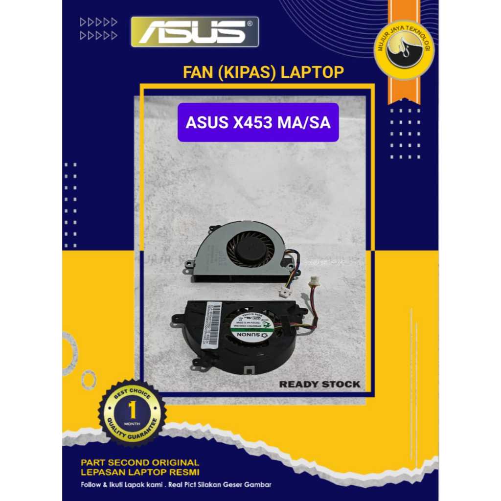 FAN KIPAS PROCESSOR LAPTOP ASUS X453 X453S X453SA X453M X453MA X553M X553MA ORIGINAL SECOND GARANSI