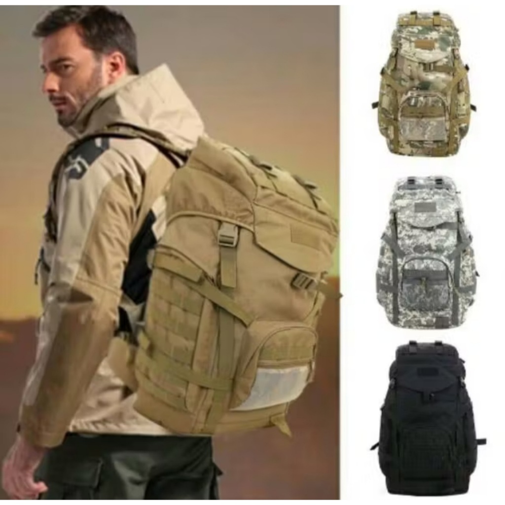 Tas Punggung Atau Ransel Army 50L