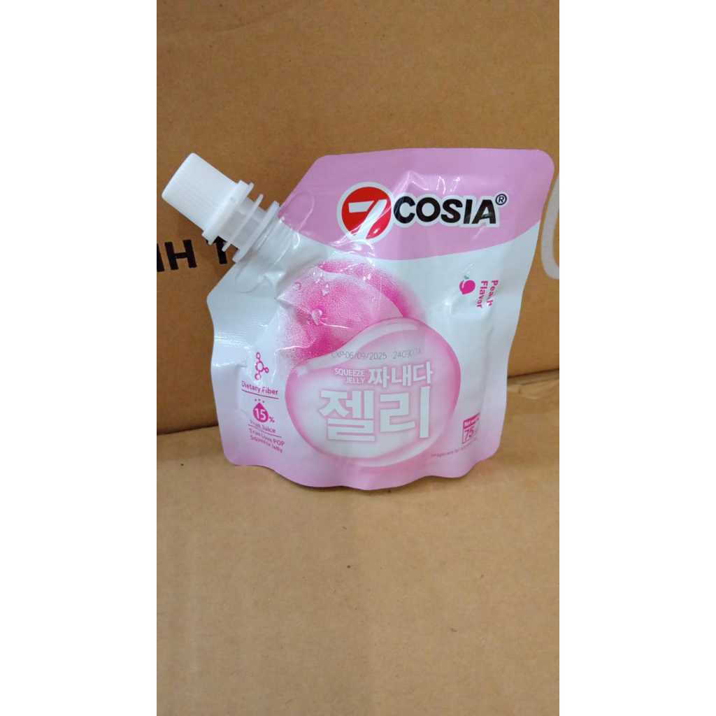 

Cosia Squeeze Jelly Peach Flavor 75 Ml Barcode 6950561104683