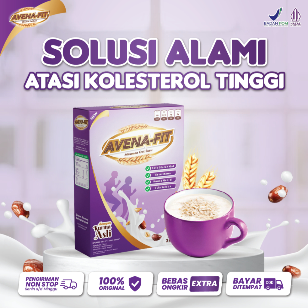 

Avenafit Susu Oat - Solusi Ampuh Turunkan Kolesterol Menyehatkan Kesehatan Pencernaan dan Menurunkan Berat Badan Secara Alami