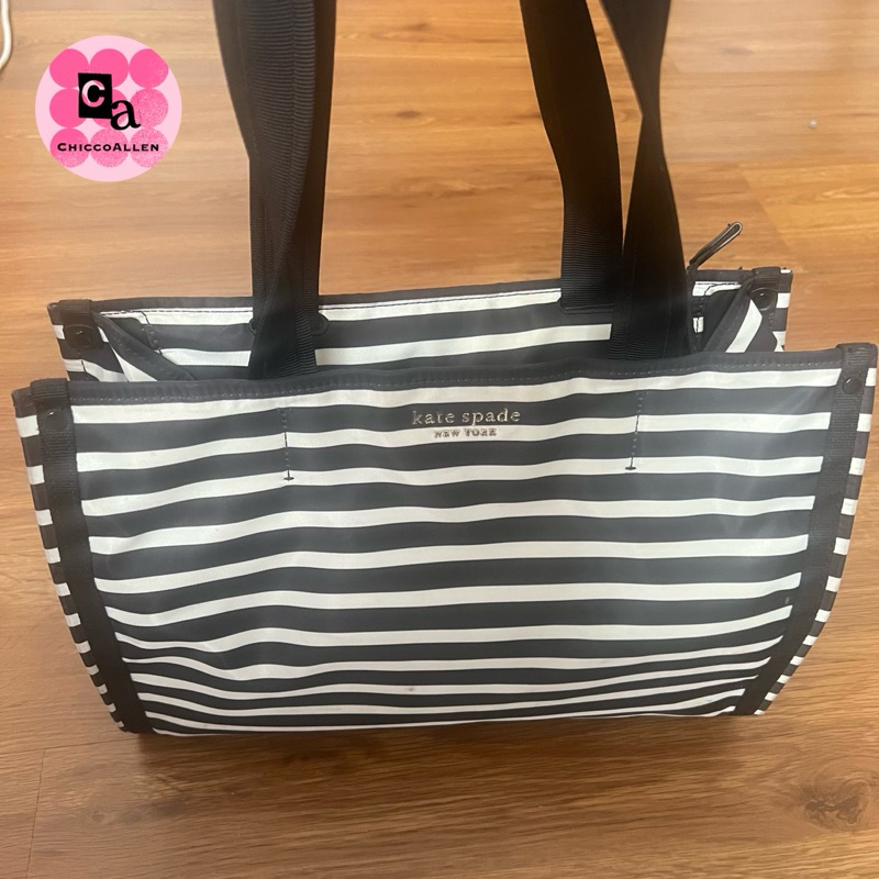KS Nylon Tote bag Stripe