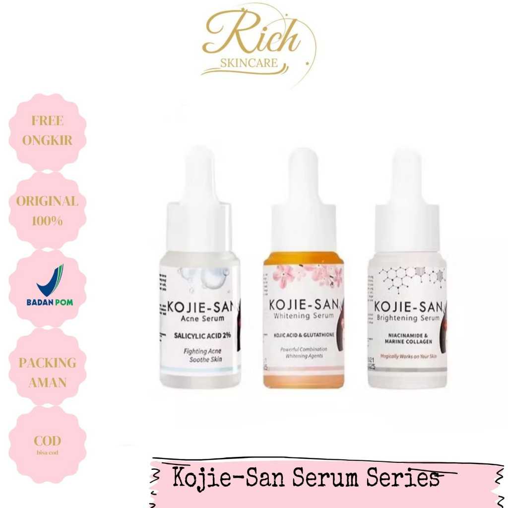 Kojie San Serum Acne / Brightening Serum / Whitening Serum 25ML KojieSan Serum Wajah BPOM
