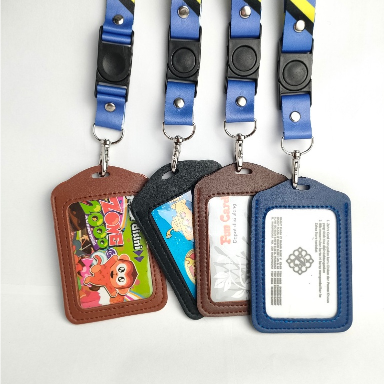 

Name Tag Idcard Holder Kulit Logo PLN Terbaru