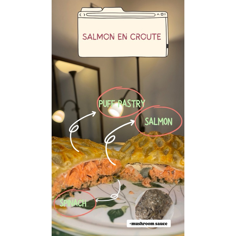 

Salmon En Croute Large