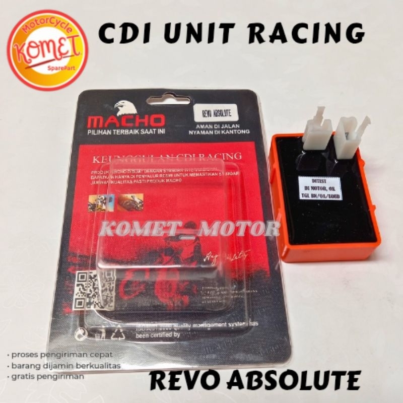 [KOMET] CDI RACING NO LIMIT REVO ABSOLUTE/REVO FIT/BLADE/BLADE NEW 110 [MACHO]
