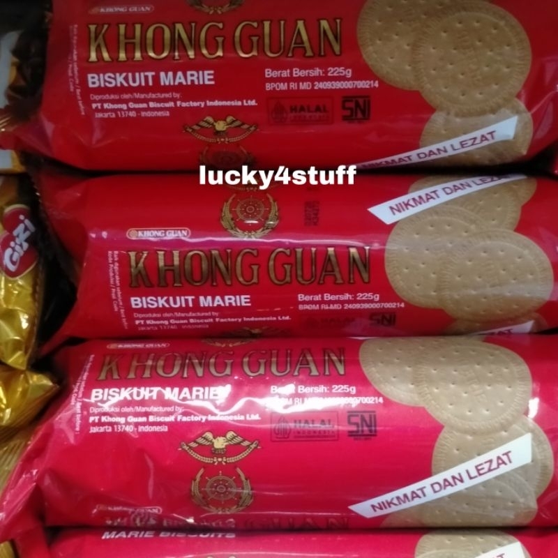 

Khong Guan Biskuit Marie Netto 225gr