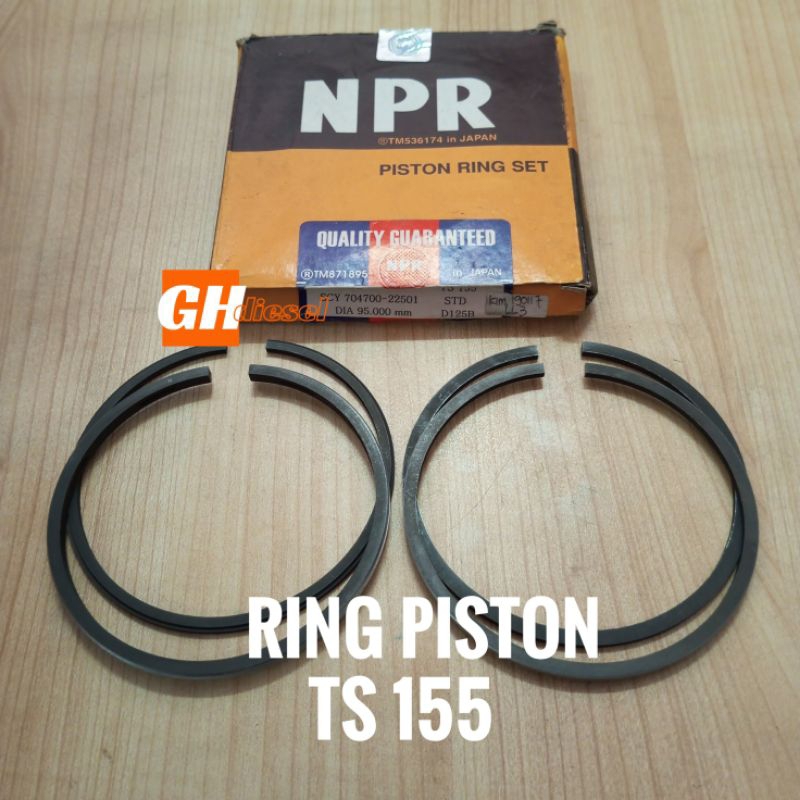 RING PISTON SEKER MESIN DIESEL TRAKTOR YANMAR TS 155