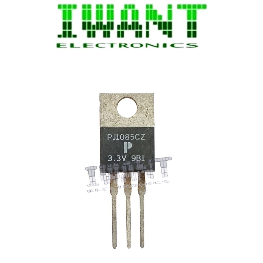 LT1085 3.3V PJ1085 TO-220 PJ 1085 3.3VOLT LM1085 3.3V AMS1085 3.3V LM 1085 LOW DROP VOLTAGE REGULATO