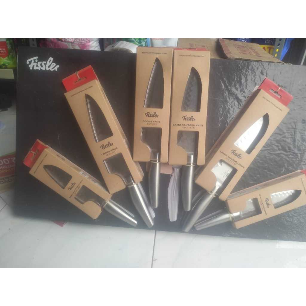 Fissler Pisau Dapur Large Santoku Knife