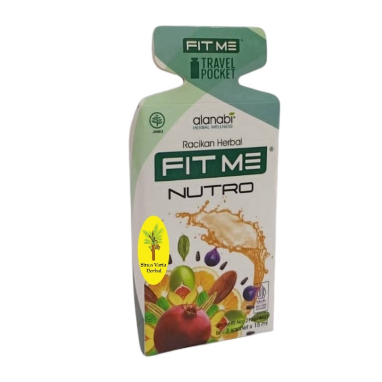 

Fitme Nutro,MINUMAN SEHAT ALANABI, ALANABI isi 3 sachet,madu sachet