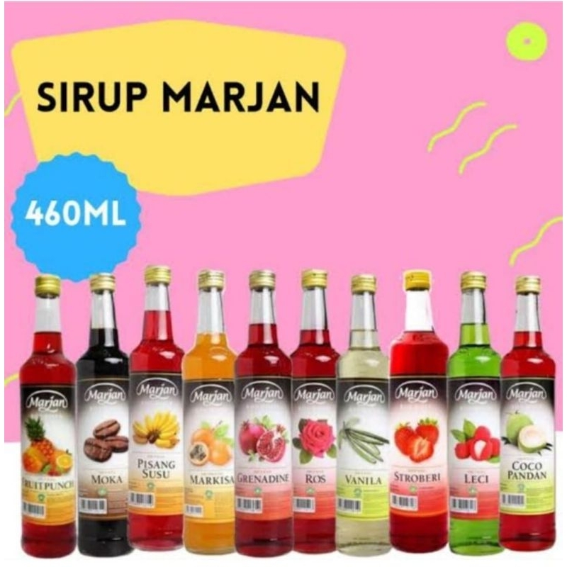 SYRUP MARJAN 460ML ALL VARIAN