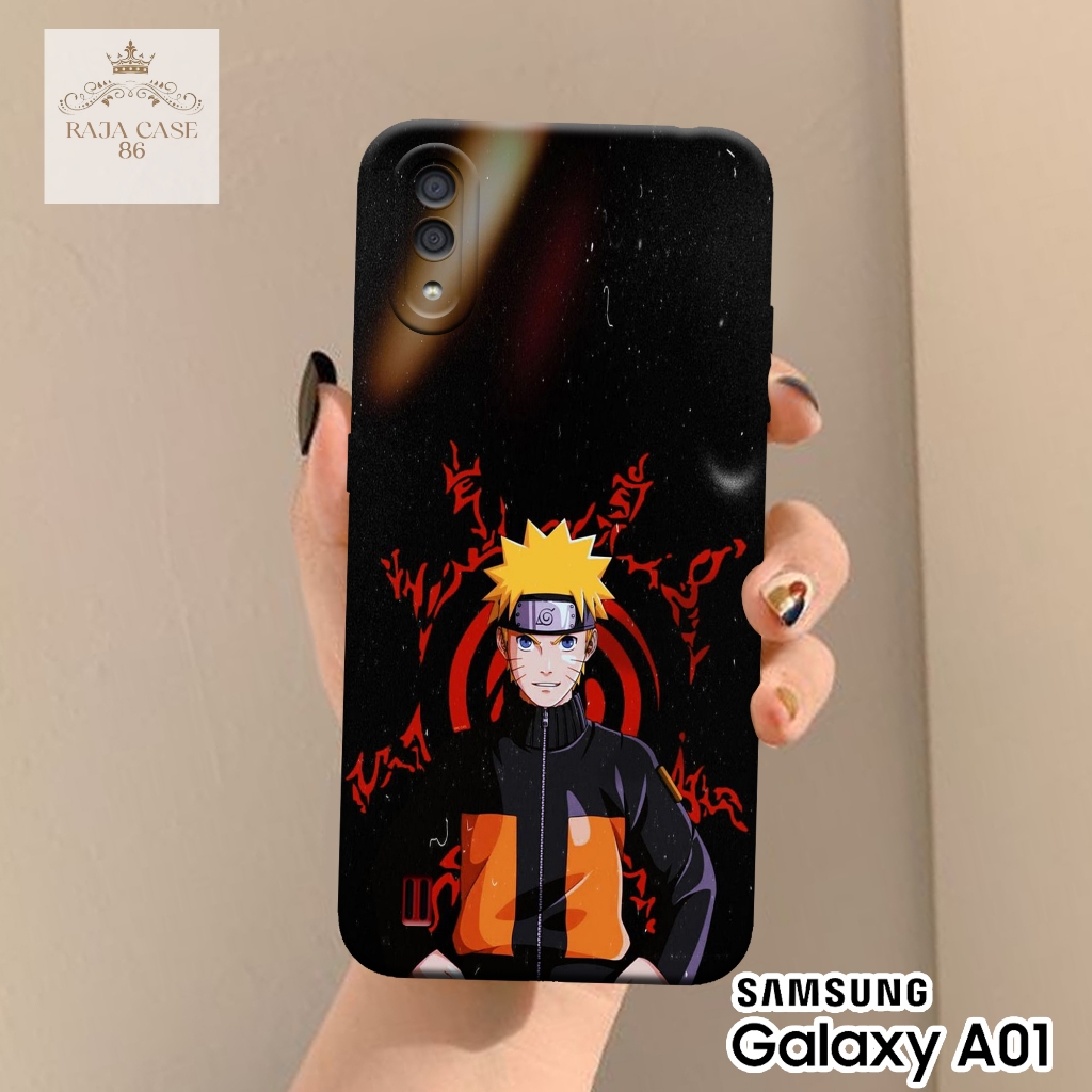 Softcase Samsung Galaxy A01 - Rajacase - Case Samsung Galaxy A01 - Motif Case Anime - Case Samsung G
