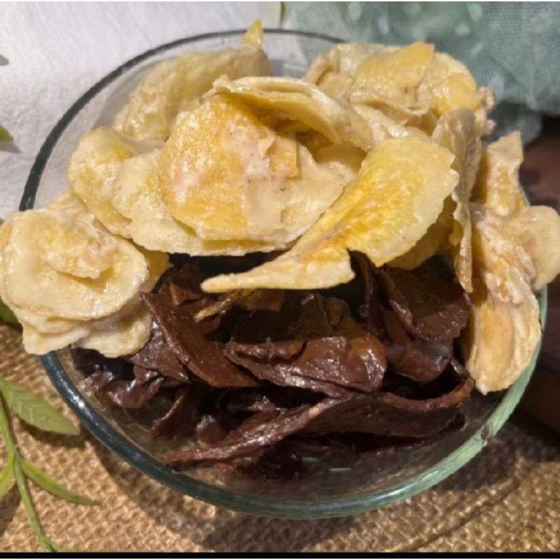

keripik pisang coklat