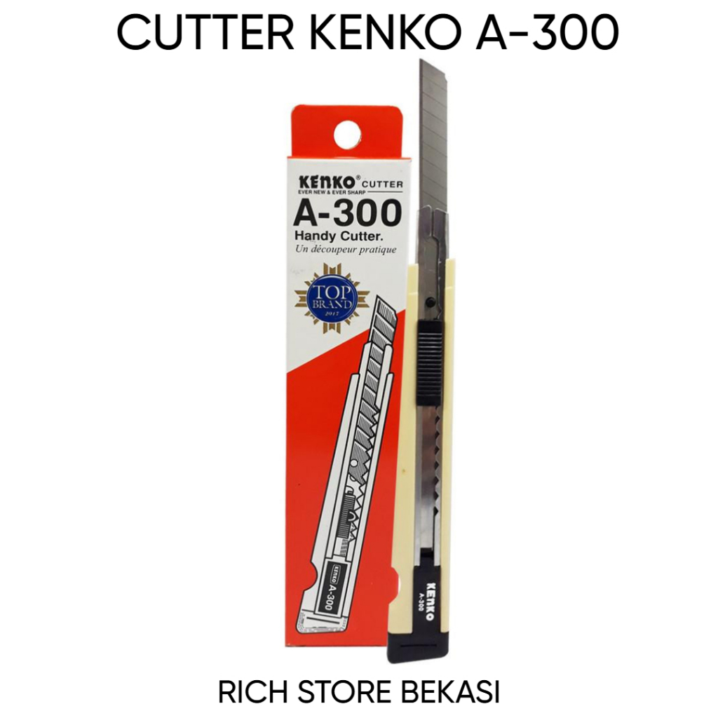 

CUTTER SERBAGUNA MERK KENKO A-300 [UK.KECIL/1 PCS]