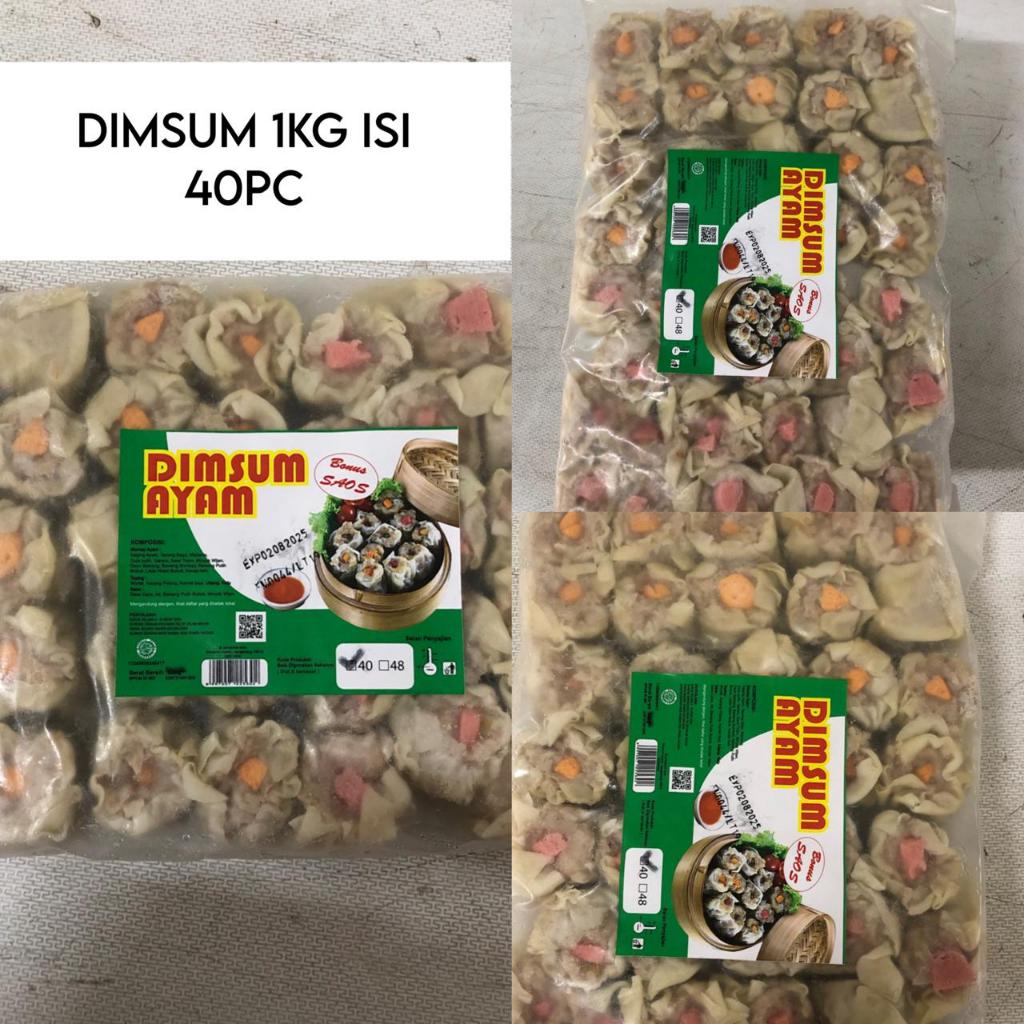 

Dimsum Ayam Frozen 1kg | Dimsum Mame /Dimsum Damory Ayam | Dimsum Frozen Promo