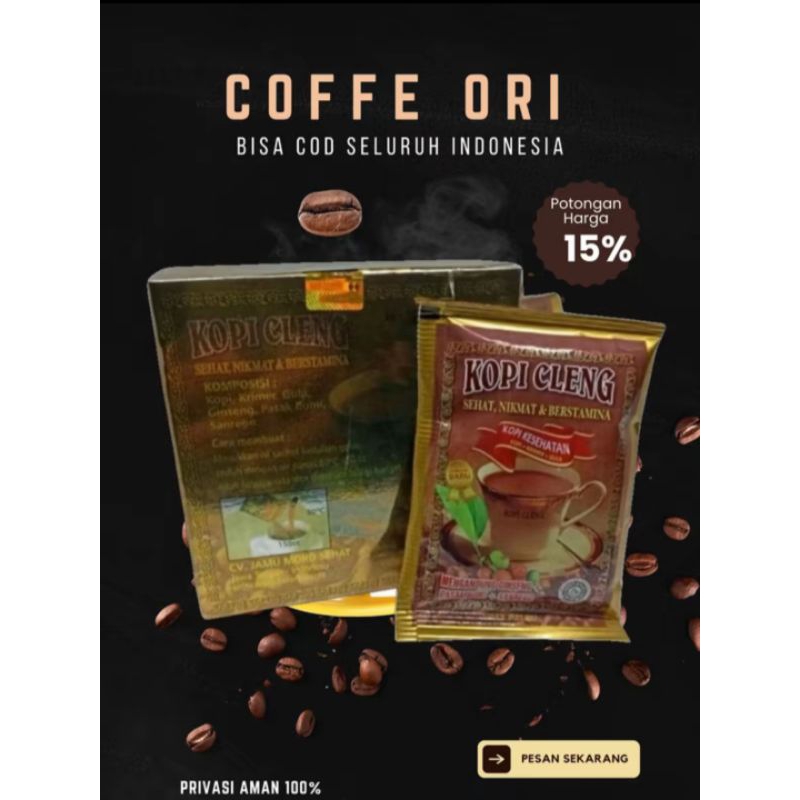 

COD isi 10 sachet clg minuman 250gr