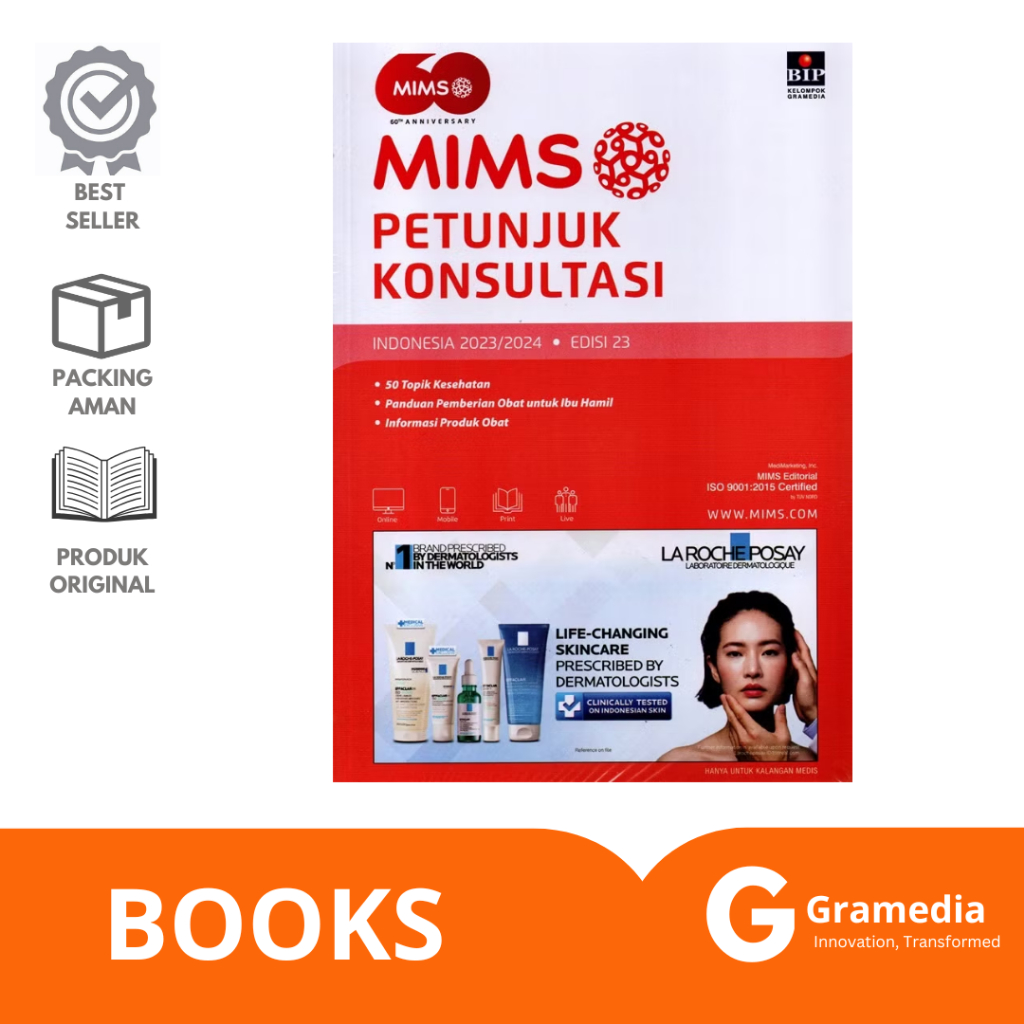 Gramedia Lampung -MIMS PETUNJUK KONSULTASI EDISI 23 TAHUN 2023/2024
