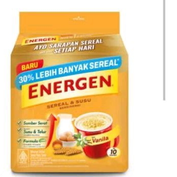 

Energen Minuman Seral Vanila 10 x 29 g