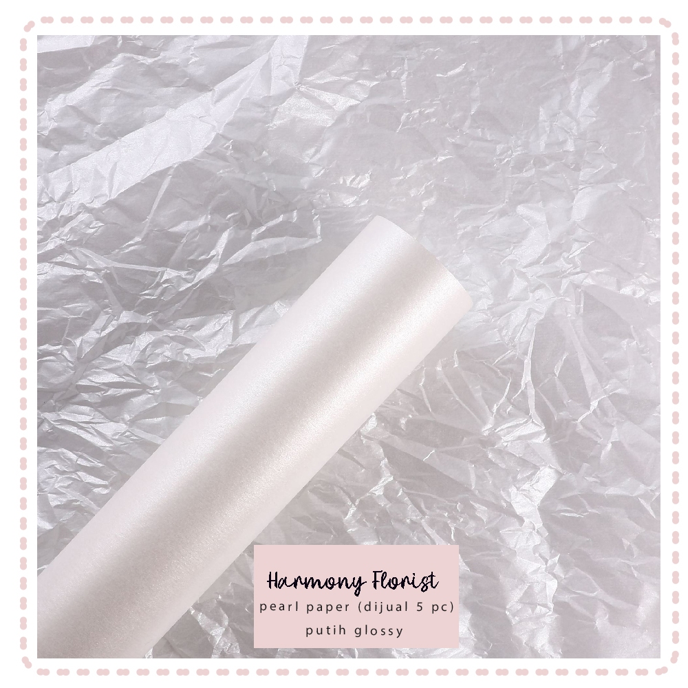 

kertas buket wrapping pearl paper tipis pembungkus plastik bunga